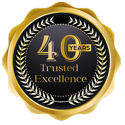 40 Years Badge
